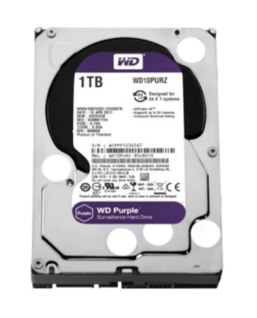 WD Purple WD10PURZ 1 TB 3.5" 5400 RPM HDD