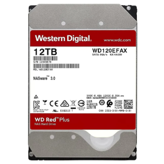 Western Digital WD120EFAX 3.5" 12 TB WD Red Plus NAS SATA3 HDD