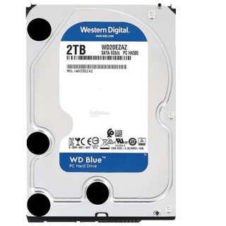 Western Digital 3.5" 2 TB Blue WD20EZAZ SATA 3.0 5400 RPM Hard Disk