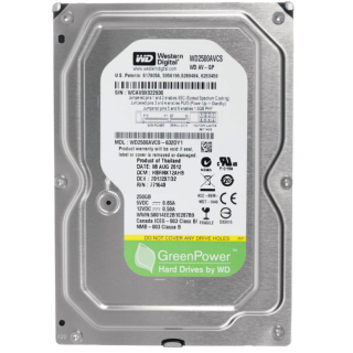 Western Digital Digital AV-GP 250 GB AV-GP WD2500AVCS Hard Disk