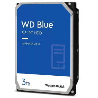Western Digital 3.5" 3 TB Blue WD30EZAZ SATA 3.0 5400 RPM Harddisk
