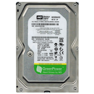 Western Digital Green 320 GB WD3200AVVS Hard Disk