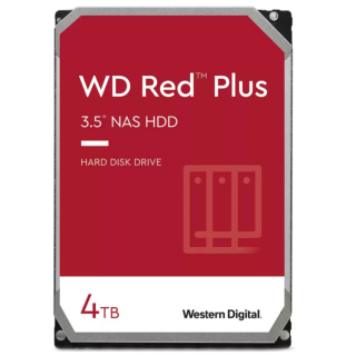 Western Digital 3.5" 4 TB Red Plus WD40EFZX SATA 3.0 5400 RPM Harddisk