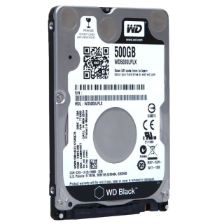 Western Digital 2.5" 500 GB Black WD5000LPLX SATA 3.0 7200 RPM Hard Disk