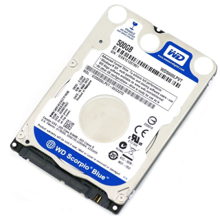 Western Digital Scorpio Blue WD5000LPVT 500 GB HDD