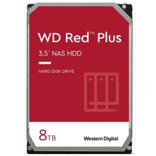 Western Digital 3.5" 8 TB Red Plus WD80EFZZ SATA 3.0 5640 RPM Harddisk