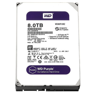 WD WD80PURZ 8 TB 5400 RPM 128 MB SATA 3 HDD