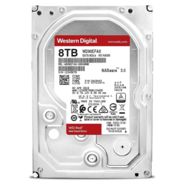 Western Digital 3.5' TB WD80EFAX SATA 3.0 5400 RPM Hard Disk fiyatları