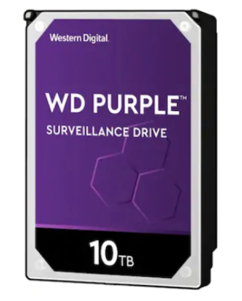 Western Digital Purple HD WD101PURX 3.5" 10 TB 7200 RPM 256 MB SATA 3 HDD