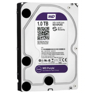 WD Purple WD10PURX 1 TB 3.5" 7200 RPM HDD Güvenlik Diski