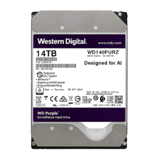 WD Purple WD140PURZ 3.5" 14 TB 7200 RPM SATA 3 HDD