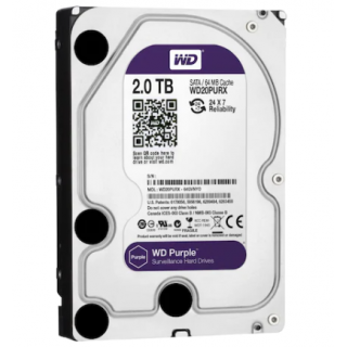 WD Purple WD20PURX 3.5" 2 TB SATA 3 HDD Güvenlik Diski