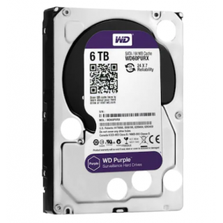 Western Digital Purple WD60PURX 3.5" 6 TB SATA 3 HDD