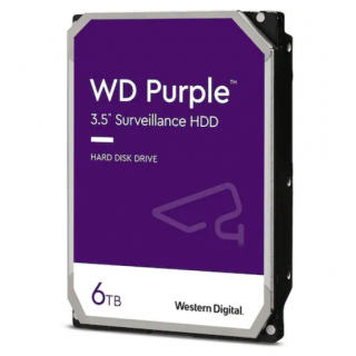 WD Purple WD62PURZ 3.5" 6 TB 5400 RPM SATA 3 HDD Güvenlik Diski
