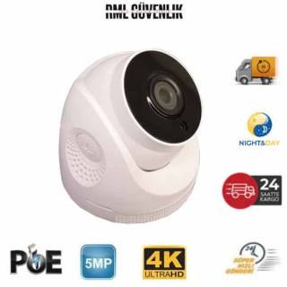 5MP 1520P 4K 3 Atom Led POE IP Dome Güvenlik Kamerası RML-1933