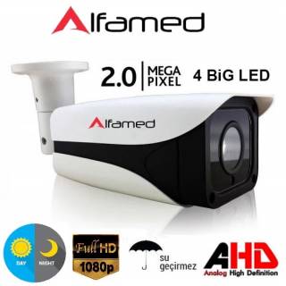 FULL HD 1080P 2MP AHD Güvenlik Kamerası Metal Kasa