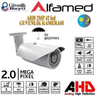 Metal Kasa 2MP 42 Led 3.6mm AHD Kamera