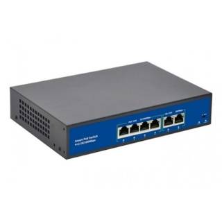 Karer KR-04F2BE 4+2 Poe Port PoE Switch 10/100