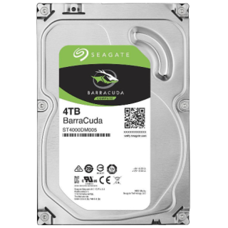 Seagate 3.5" 4 TB Barracuda ST4000DM005 SATA 3.0 5400 RPM Hard Disk