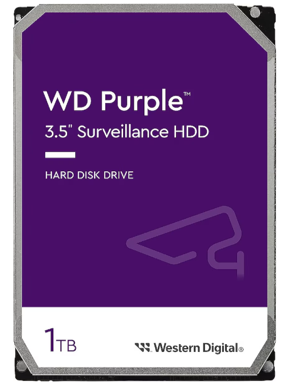 1 TB WD 3.5 PURPLE SATA3 5400RPM 64MB 7/24 GUVENLIK WD11PURZ