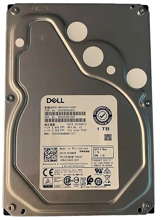 Dell Mg04aca100ny 1tb 7200rpm Sata Hard Drive