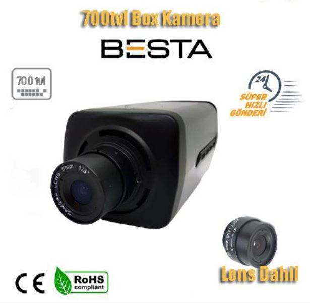 700 tvl 6mm Lens Dahil Box Kamera BT-1147