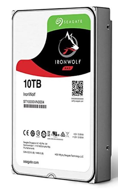 Seagate 3.5' 10TB Ironwolf Nas ST10000VN0008 SATA 3.0 7200 RPM Hard Disk görünüm