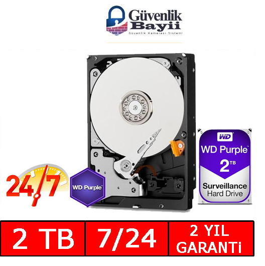 2 tb hdd güvenlik hard disk