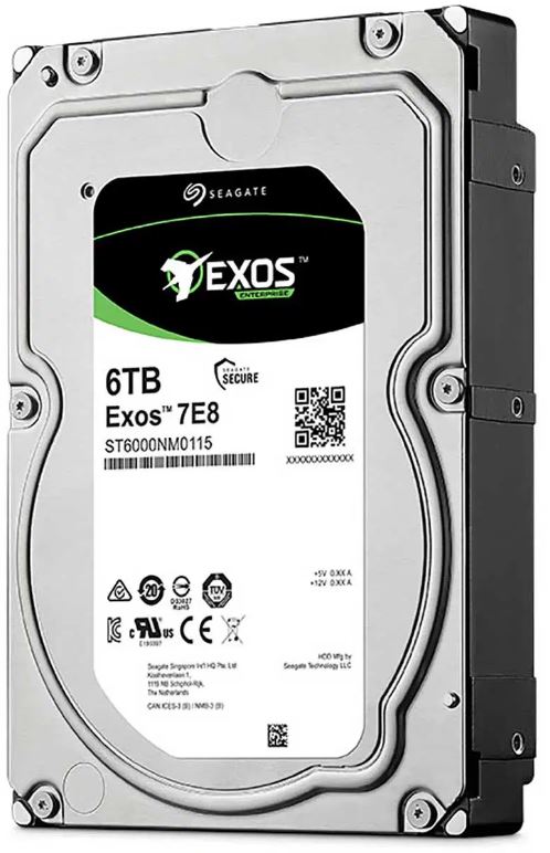 Seagate Exos ST6000NM0115 6TB SATA 7200rmp Hard Disk