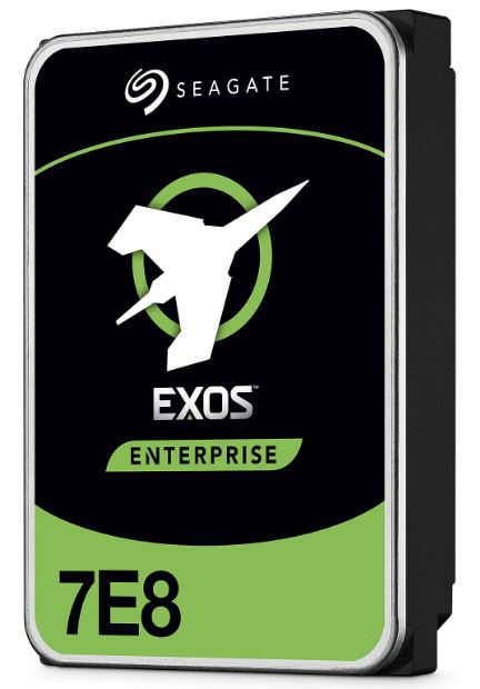 Seagate Exos 3.5 8 TB Enterprise ST8000NM000A SATA 3.0 7200 RPM Hard Disk görünüm