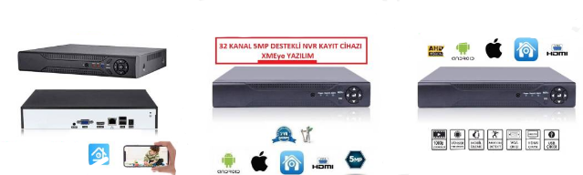 32 kanal nvr kayıt cihazı