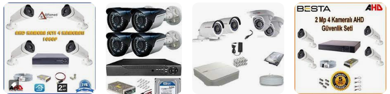 4 kameralı güvenlik sistemi fiyatları