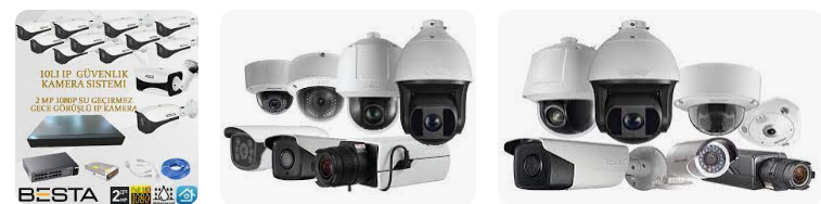 güvenlik ve kamera sistemleri