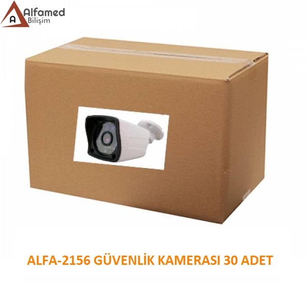 2MP 1080P AHD ALFA-9138 Güvenlik Kamerası 30 Adetlik Koli
