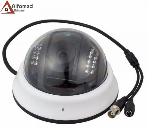 Super HD 1/3 Sony IR LEDLİ Gece Görüşlü Dome Analog Kamera
