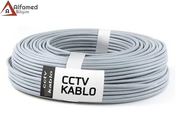 2+1 0,22 CCVT 250 Metre Kamera Kablosu