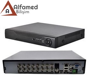 16 Kanal AHD Kamera Kayıt Cihazı 2mp 1080 xmeye full hd
