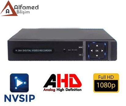 4 Kanal ( 5 IN 1 XVR) 1080P KAYIT CİHAZI