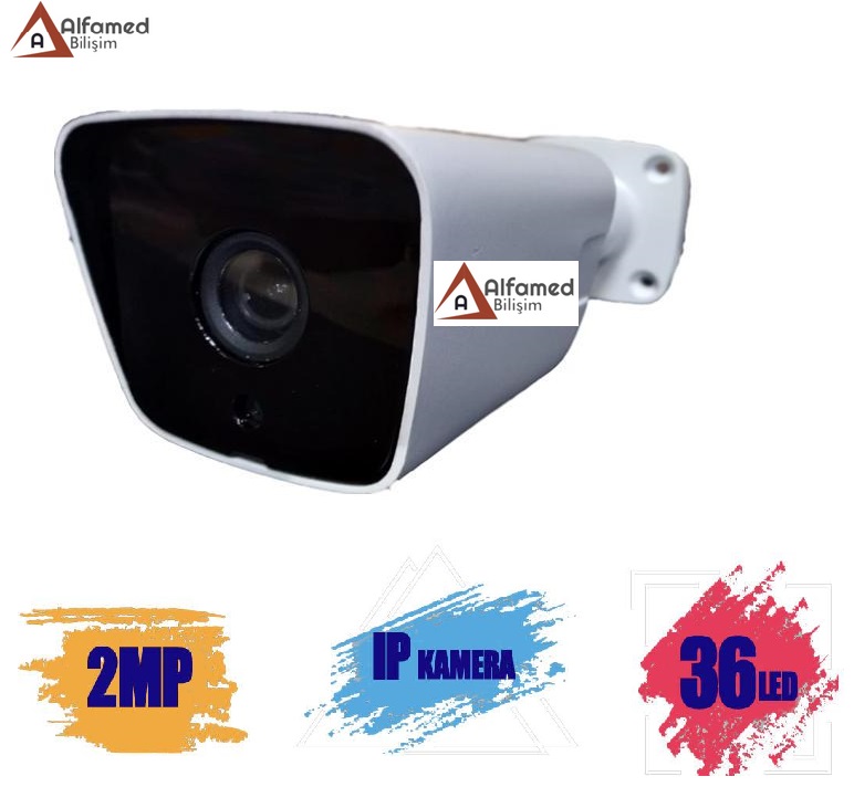 1440P 4MP 36 Led IP Poe Dış Mekan Güvenlik Kamerası