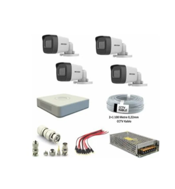 Hikvision Hikvision 4Lü Kamera Seti