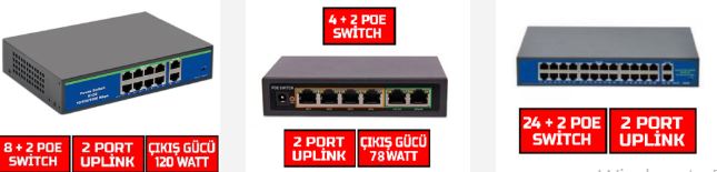 Poe switch fiyatları