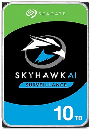 Seagate Skyhawk 3.5" 10 TB ST10000VE000 SATA 3.0 7200 RPM Harddisk