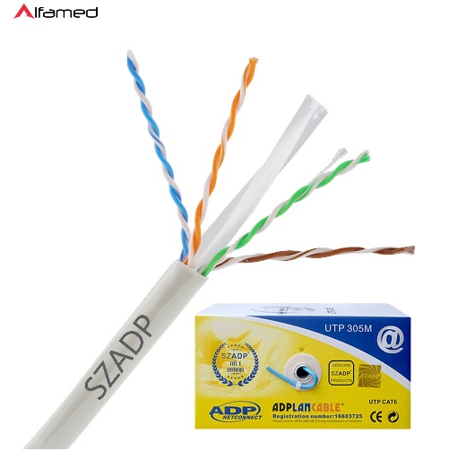 CAT6 305 Metre CAT6 Kablo 23 AWG IP Kamera Kablosu görünüm