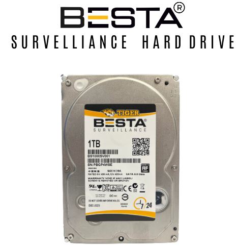 Besta Survelliance 3.5' 1 TB BS1000SV001 Güvenlik Harddisk