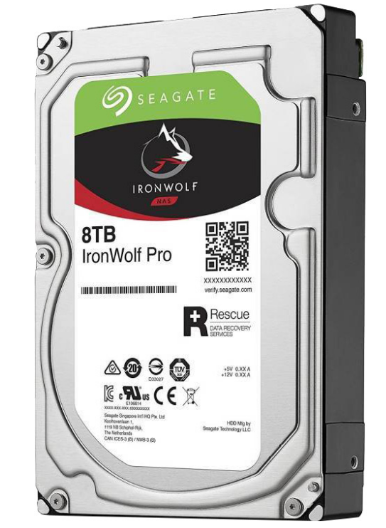 Seagate 3.5 8 TB Ironwolf Pro ST8000NE002 SATA 3.0 7200 RPM Hard