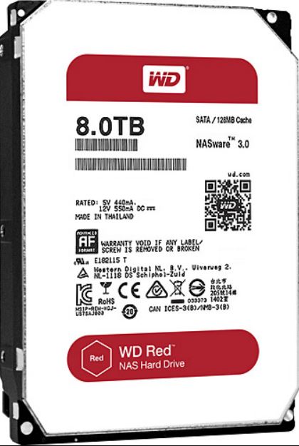 Western Digital WD80EFZX Red 8TB 128MB 5400Rpm Sata3 3.5