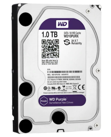 WD Purple WD10PURX 1 TB 3.5
