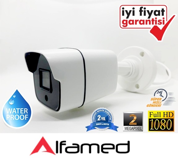 4 KAMERALI 2MP 1080P AHD GÜVENLİK SETİ ALFA-1510 görünüm