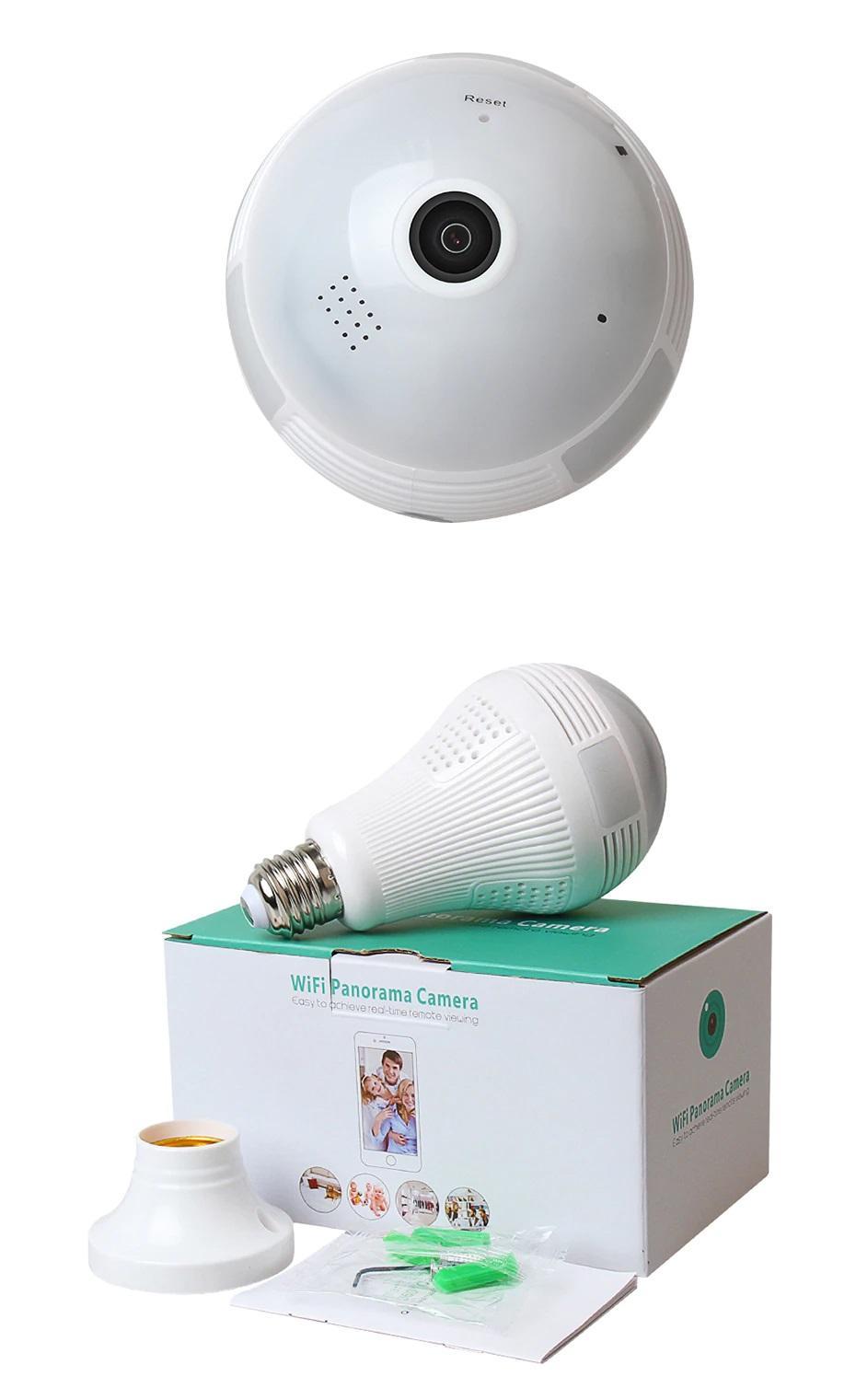 2 MP 1080P Kablosuz Ampul Kamera XMEye BT-3608 görünüm