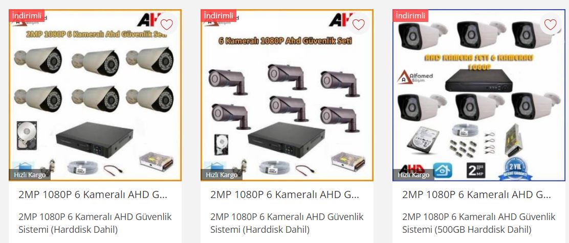 1tb hdd 4 kameraya kac gün kayıt yapar